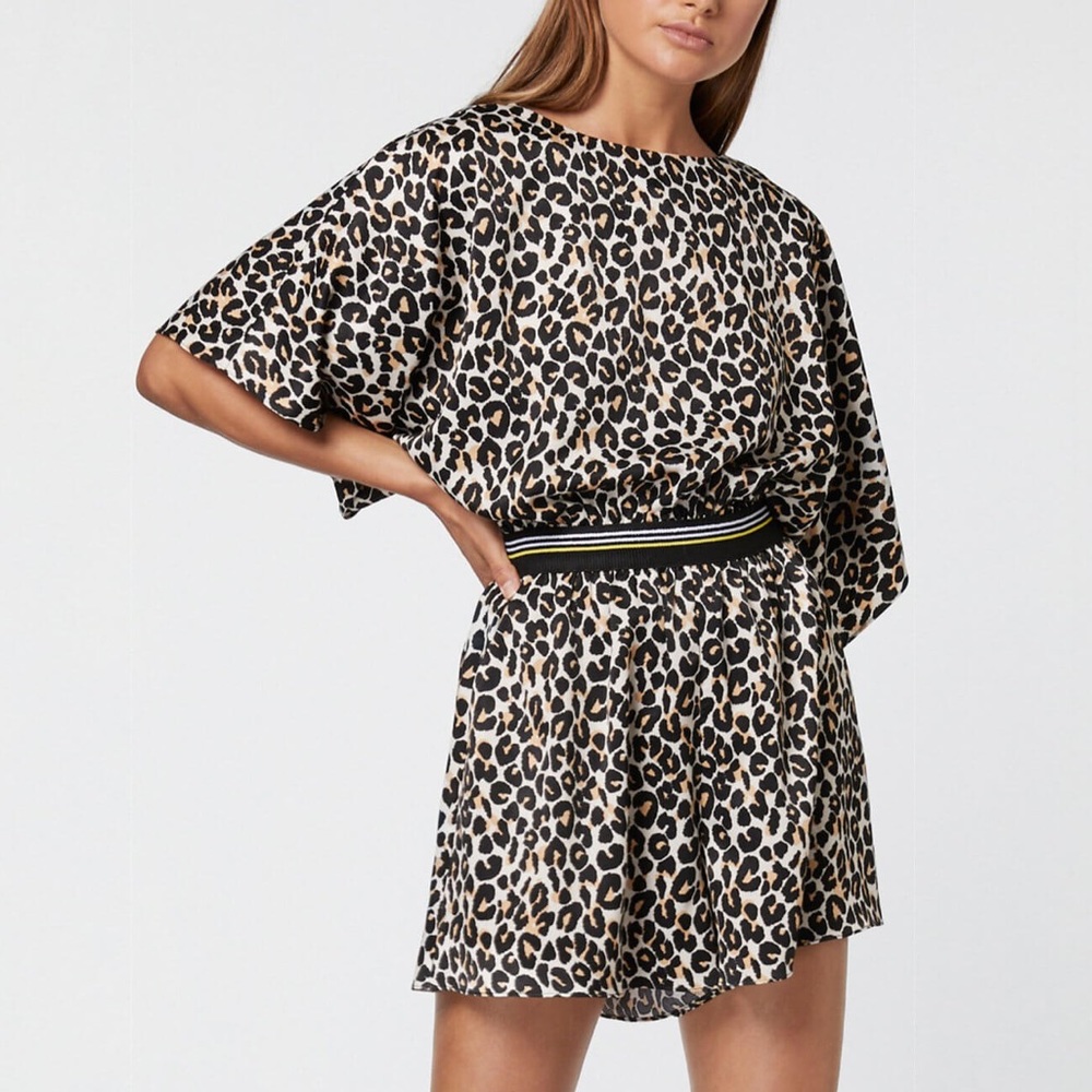 Elliatt Karma Playsuit in Leopard Print